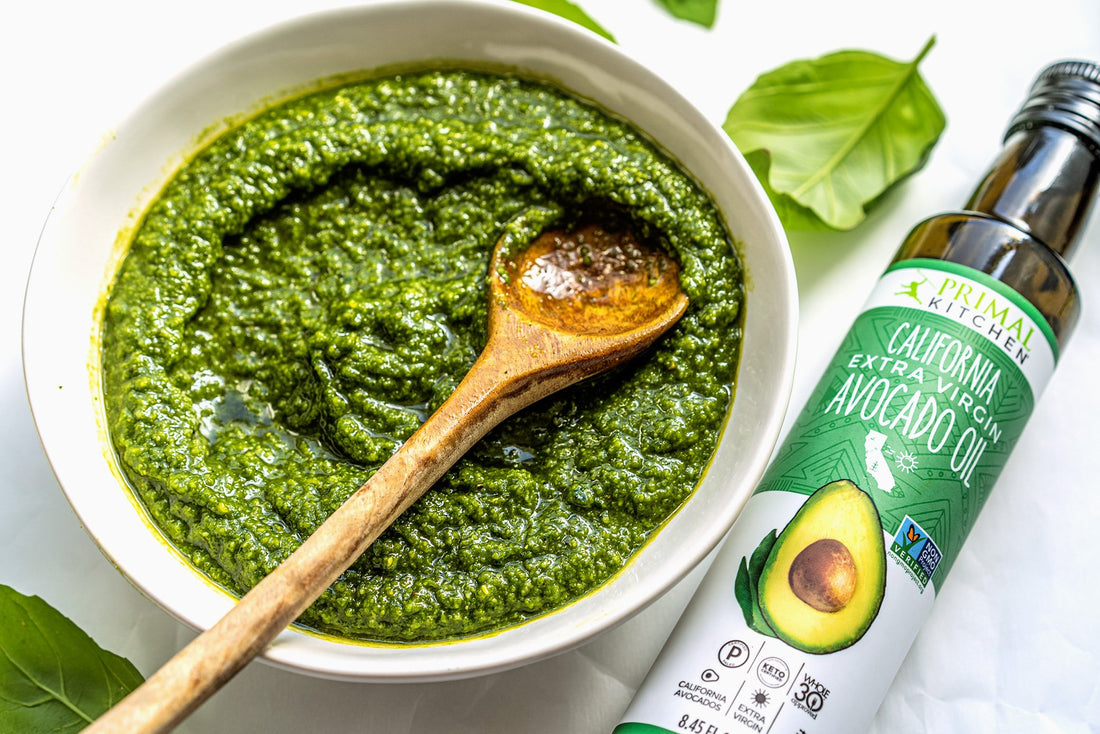 Pesto with Avocado Oil