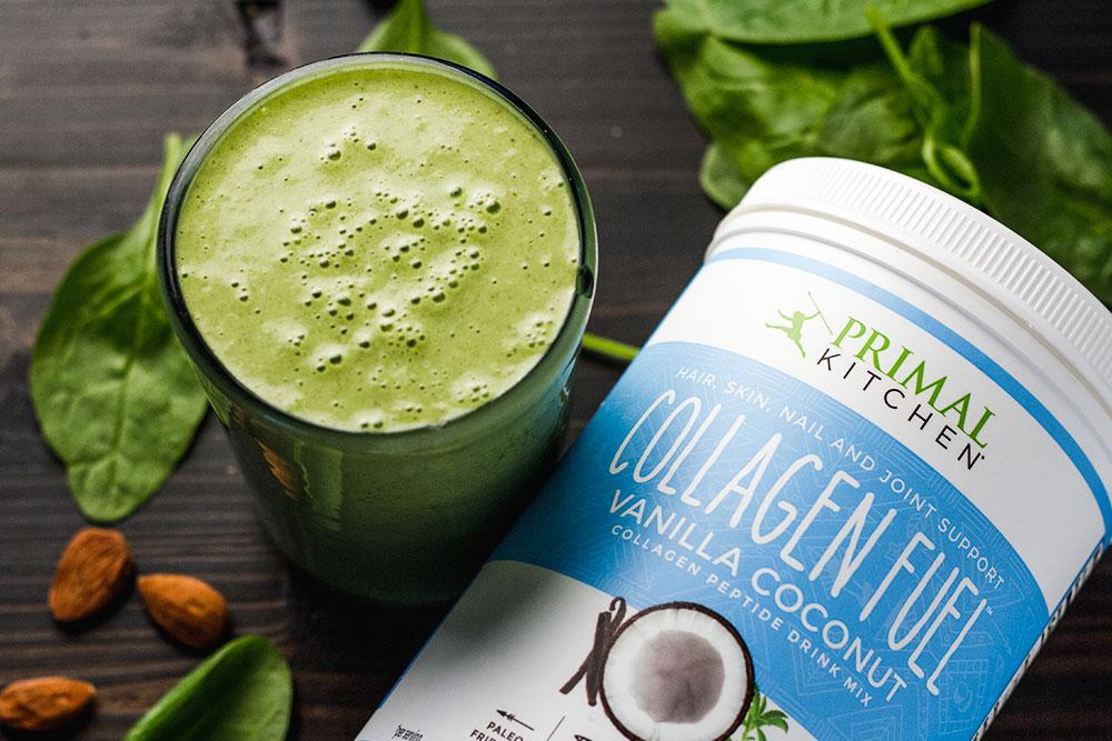 Popeye Spinach Smoothie with TMAC