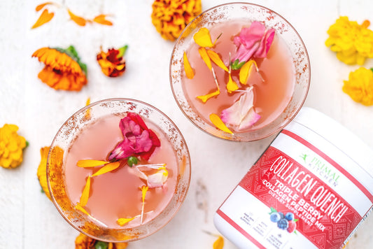 Berry Keto Hard Seltzer with Collagen