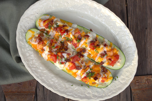 Ranch Zucchini Boats