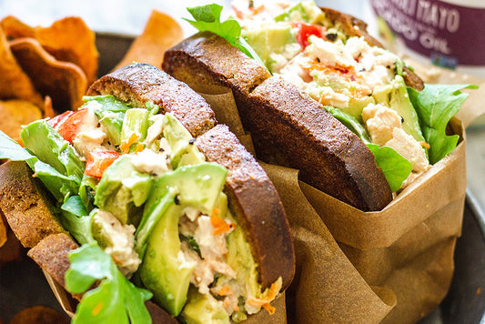 Primal/Paleo Tuna Salad Sandwich