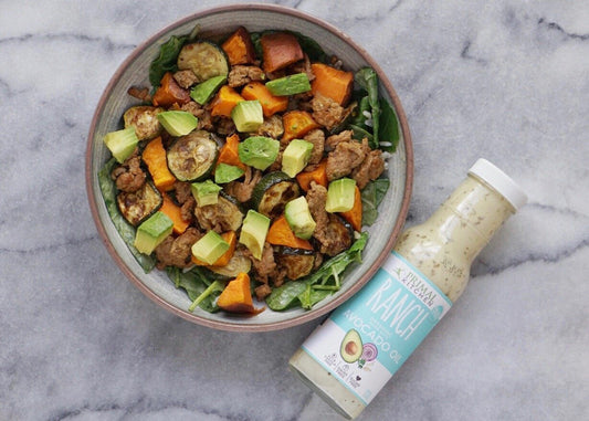 Sweet Potato Zucchini Bowl