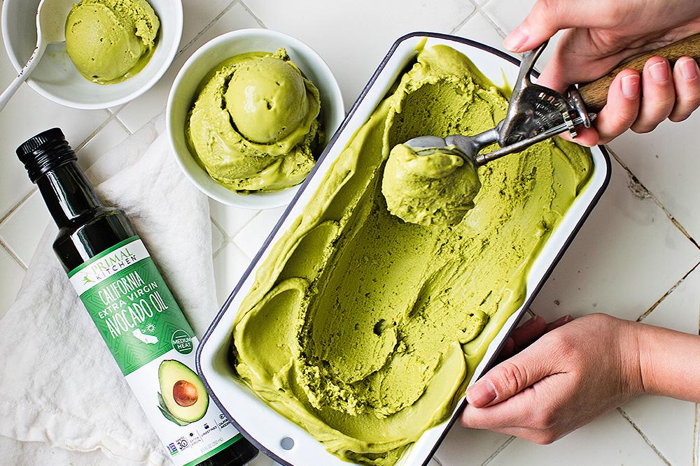 Avocado Matcha Dairy-Free Ice Cream