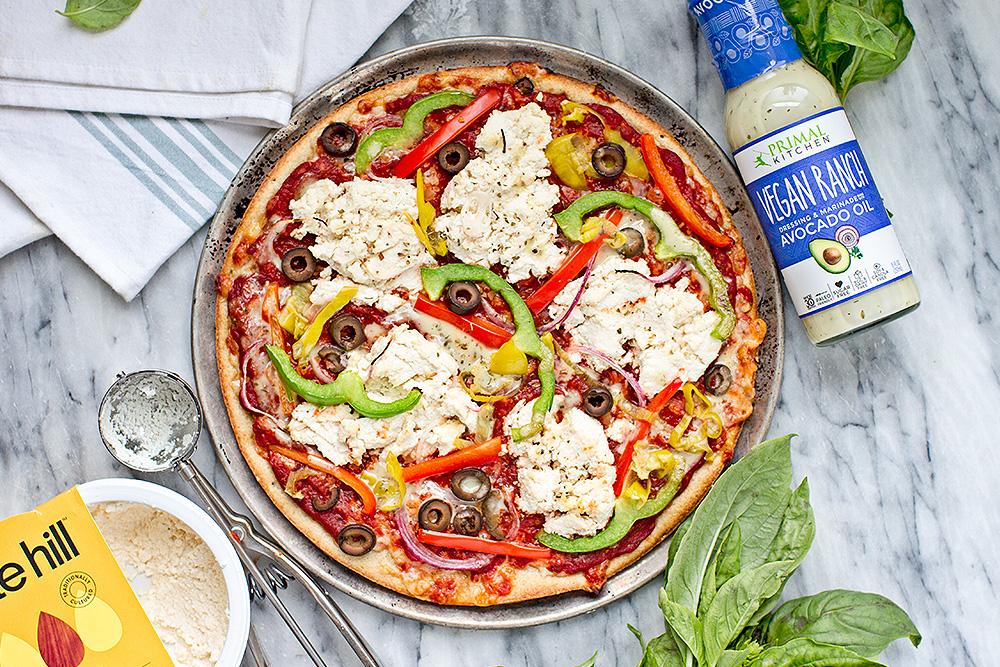 Vegan Ranch Pizza