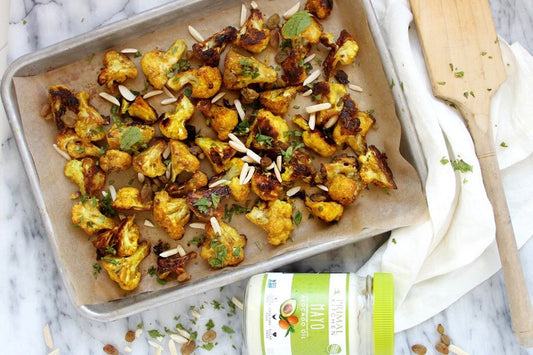 Roasted Curry Cauliflower