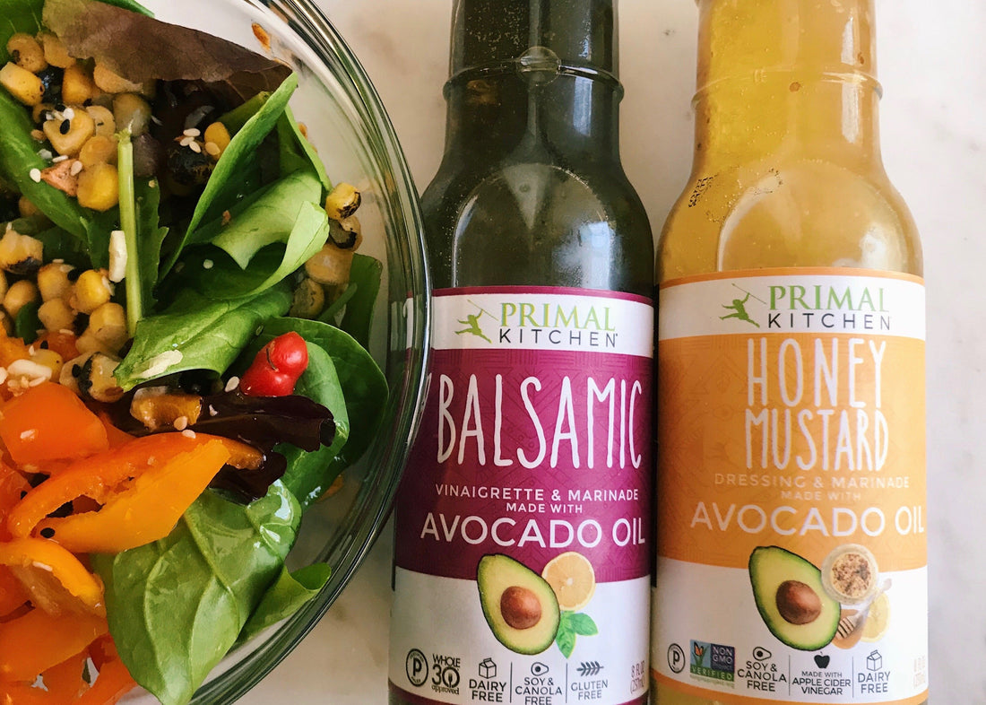 Balsamic and Honey Mustard Super Salad